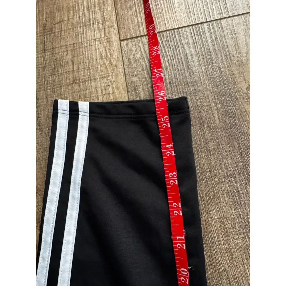Kid's Adidas Joggers Track Pants‎ 3 Stripe Boy's Size L (14) Black